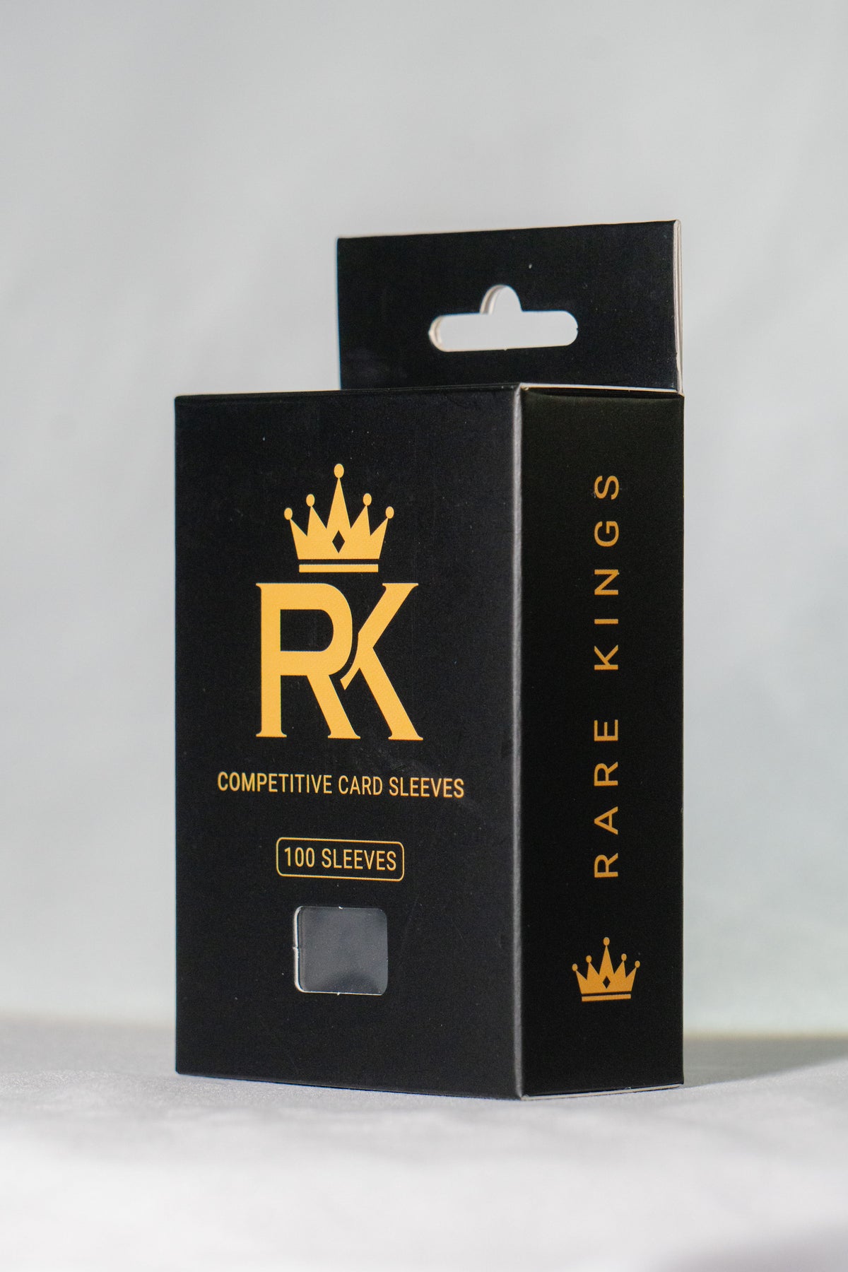 Rare Kings Premium Competitive Card Sleeves Black - (100 Pack)