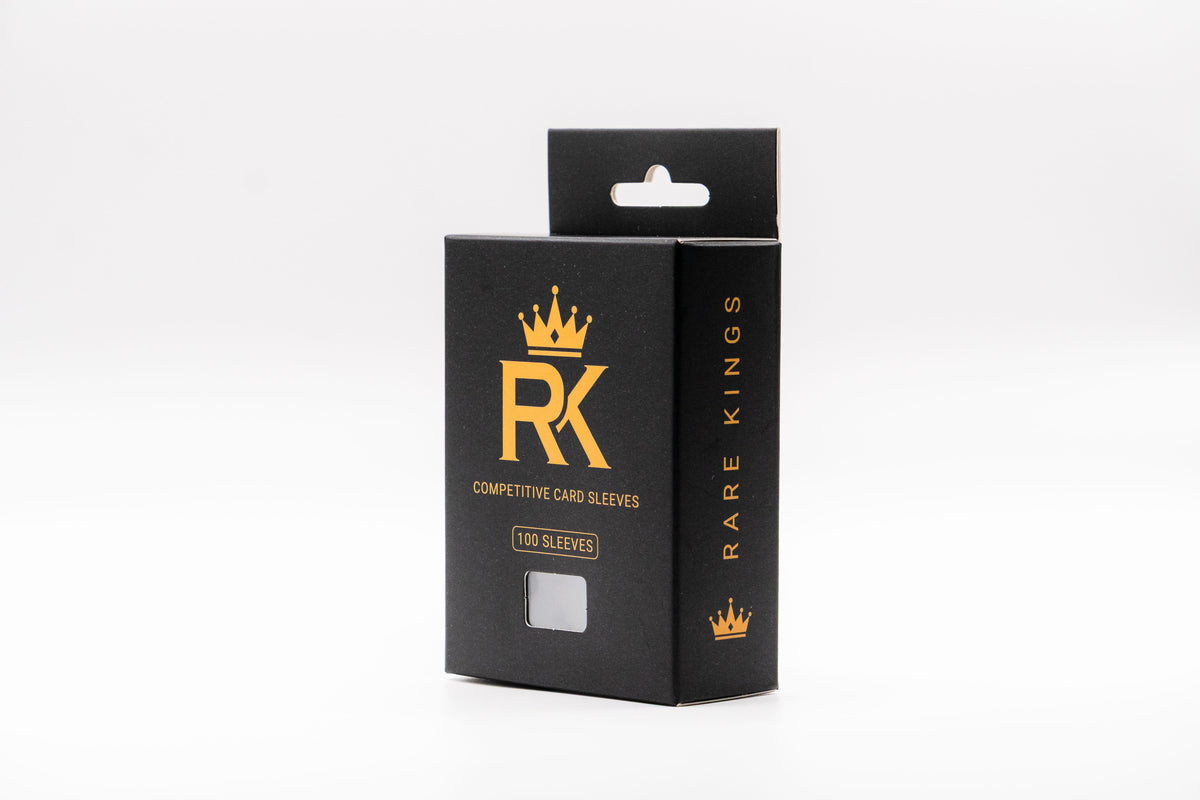 Rare Kings Premium Competitive Card Sleeves White - (100 Pack)